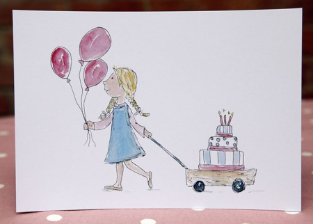 Children's Birthday Cards from Little Patch