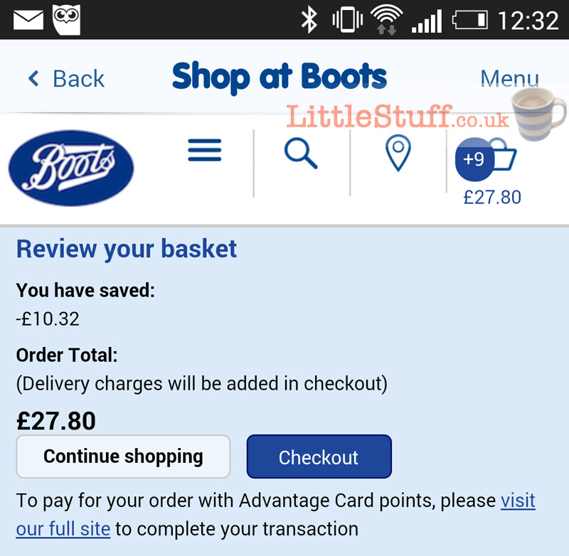 boots card order