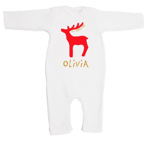 The Bestest Christmas Gift Guide #7 – Funky ‘First Christmas’ sleepsuit