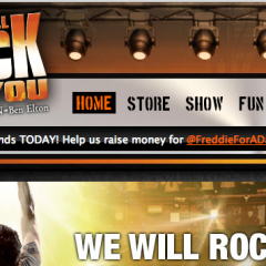 We Will Rock You. Oh, My, Yes, We Will.