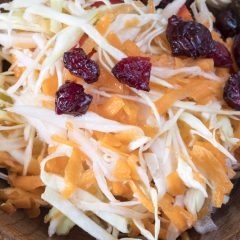 Sunday Recipe – Super lush coleslaw with raisins