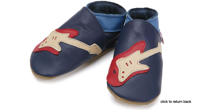 Spotted! Funky Guitar Toddler Soft Shoes