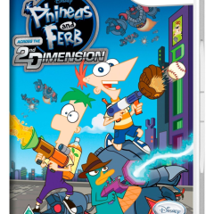 Phineas and Ferb Across the 2nd Dimension on the Wii. We *LOVE*.