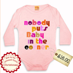 Bestest Christmas Gift Ideas – Nobody Puts Baby In A Corner