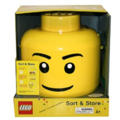 The Bestest Christmas Gift Guide – The Yellow Genius of The Sort & Store Lego Head.