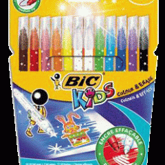 Felt tips that really do wash out. Bic Kids – have you been converted yet?