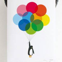 Spotted! Simply fabulous wall art. There’s Penguins and Whales and Balloons!