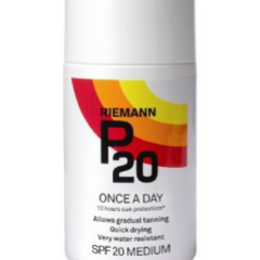 P20 – Brilliant Suntan Lotion. That smells like cat’s wee.