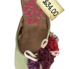 Spotted! Gorgeous slippers from Ruby & Ed