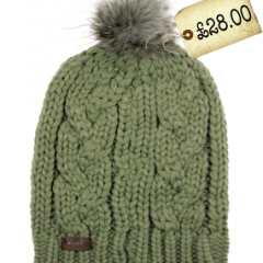 Spotted! Perfect Chunky Knit Beanie Bobble Hat. For Grown Ups!