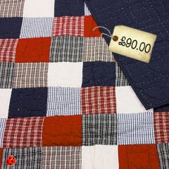 Autumn Spotted! Scrummy McKenzie Patchwork Quilt.