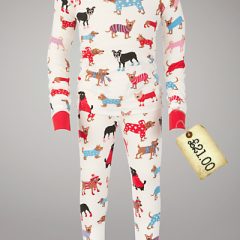 Autumn Spotted! Pyjamas! With Dogs!