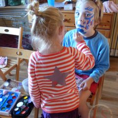 Floppy trousers and a stripy jumper. Does it get any better when you’re 5?