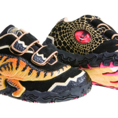 Dinosaur shoes – Raarrrr!