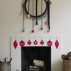 Christmas Bauble Wall Stickers