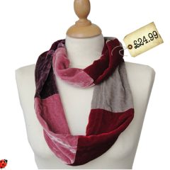 Spotted! Silk Velvet Doctor Who Scarf – delicious for chilly necks