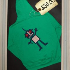 Spotted! Vintage Robot Hoodie from Vinnie & D