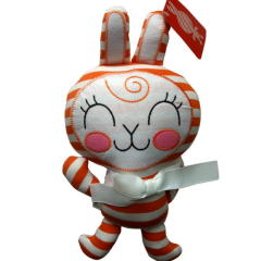 Orangy Stripy Bunny. Oh How I Love Thee!