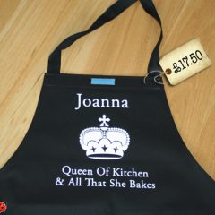 Spotted! Brilliant ‘Queen of Kitchen’ Apron