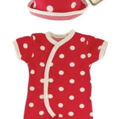 Spotted! The MOST Cute Spotted Baby Romper (It has Spots! And a Hat!).