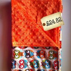 Spotted! Owl Baby Blanket. *swoon*