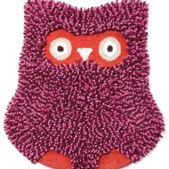 Spotted! Owl Bathmat! Sweet!