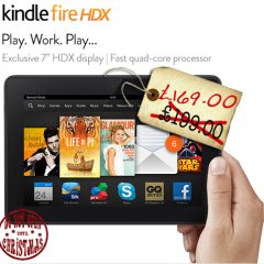 Kindle Fire is £30 off TODAY ONLY! – Christmas Gift Guide