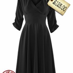 Fabulous vintage-style dress for Christmas!