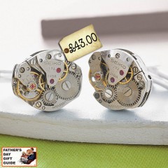 Awesome Vintage Watch Movement Cufflinks – Father’s Day Gift Guide