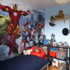 A dramatic child’s bedroom makeover in a day – the Dulux Bedroom In A Box Marvel Avengers. It’s officially Awesome.