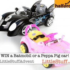 Win AMAZING ride-in cars from Halfords! Day 24 in our Advent Calendar of Competitions