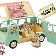 Sylvanian Families Camper van. We LOVE. Christmas Gift Guide.