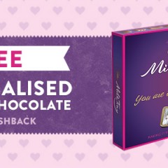 FREE CHOCOLATE! Personalised Milk Tray for Mother’s Day