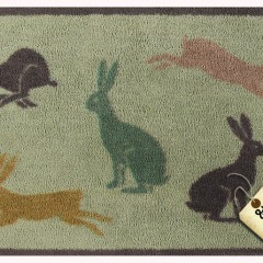 Spotted! Quirky Hare doormat (and there’s cats too!)