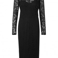 Beautiful Evening Lace Wrap Dress for Tall Women