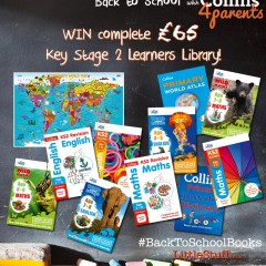 Win a complete KS2 Learning Library, plus a World Map Wall Poster #BackToSchoolBooks