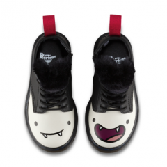 LOOK! Vampire Dr Marten’s for Halloween – Marceline Boots with a furry tongue!