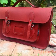 Old School Red Leather Satchel? Oh my yes, Yoshi! | Review