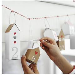 Little House Advent calendar