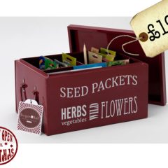 Burgon & Ball Allotment Lunchbox and Seed Store #ChristmasGiftGuide