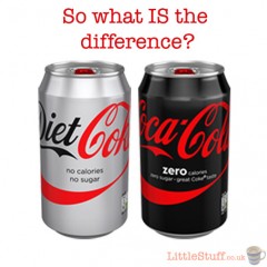 So what’s the ACTUAL difference between Diet Coke and Coke Zero?