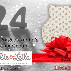 Win a beautiful Child’s Bean Chair from Ollie & Leila! | #LittleStuff24