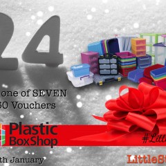 WIN one of SEVEN £60 Plastic Box Shop vouchers! | #LittleStuff24