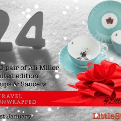 Win Limited Edition Ali Miller teacups and saucers  from Travel Unwrapped!| #LittleStuff24