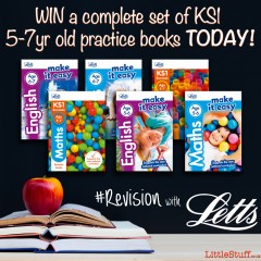 WIN a set of Letts KS1 Practice Books TODAY! #Revision