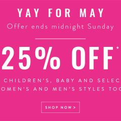 ‘Yay for May!’ & just LOOK at these bargainous girls clothes from Joules…