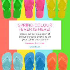 Gorgeous Spring Bright Flip Flops – are your toes out yet?