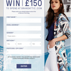 WIN £150 to spend at BrandAttic.com!