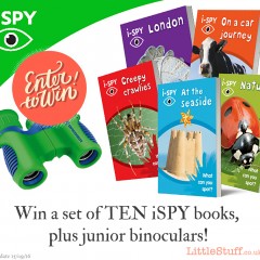 Win A Fab iSPY bundle with Binoculars in Day 4 of #BackToSchoolBooks