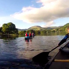 Moonlit Canoeing on Windermere